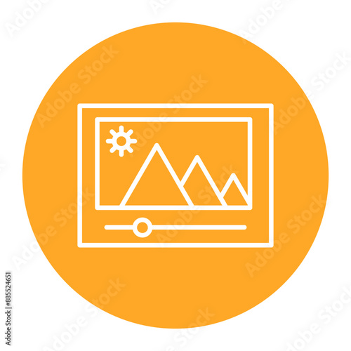 Film Color Correction Icon
