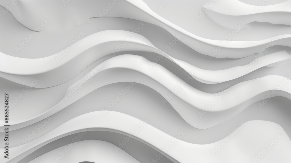 Abstract White Waves Abstract Background Abstract White Waves Abstract Background