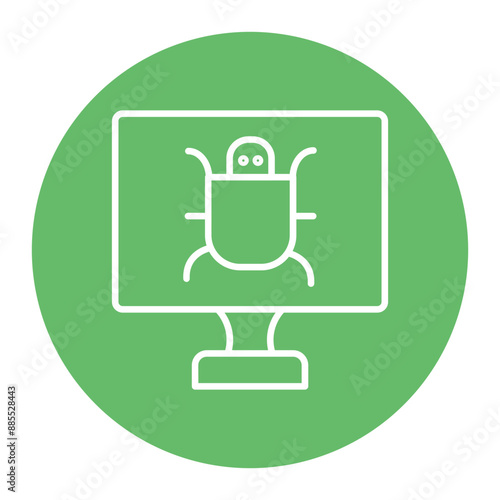 Computer Virus Icon