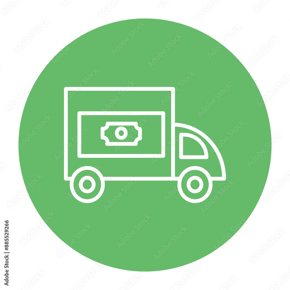 Cash Delivery Icon Cash Delivery Icon