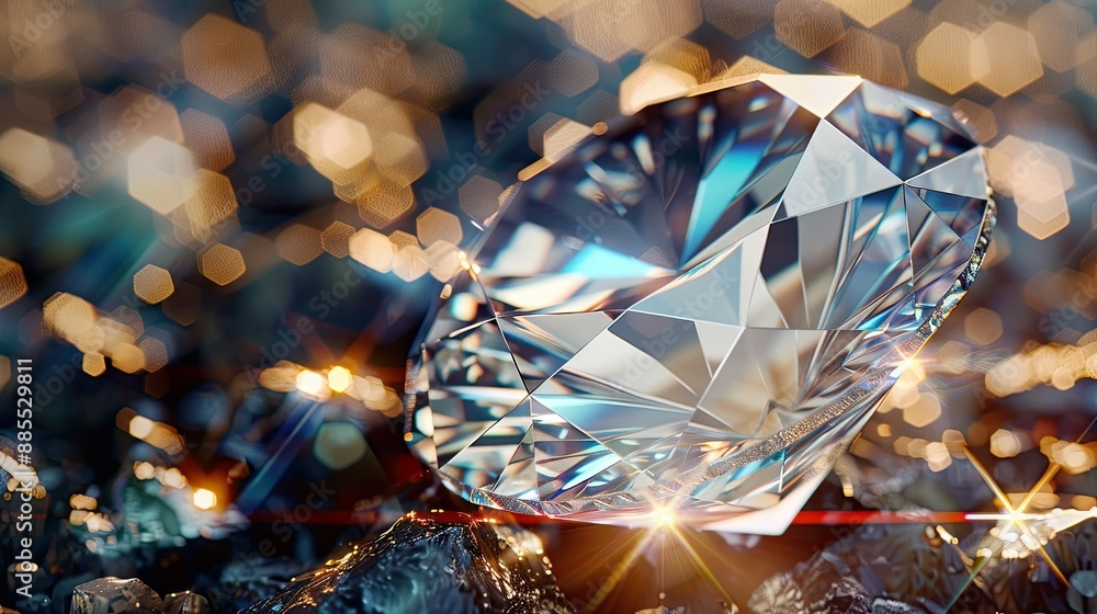 photograph of closeup diamond surface first person photograph of closeup diamond surface first person