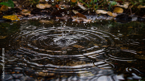 Each Tiny Sphere Captures Light and Reflections, Creating a Microcosm of Transient Beauty. Suspended in Mid-Air or Adorning Surfaces, These Drops Evoke a Sense of Purity and Refreshment. 