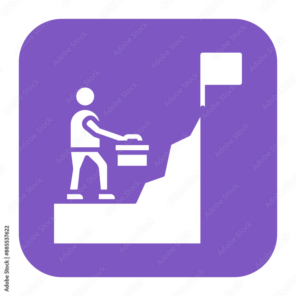 Career vector icon. Can be used for Business Training iconset. Career vector icon. Can be used for Business Training iconset.