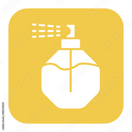Perfume vector icon. Can be used for Skincare iconset.
