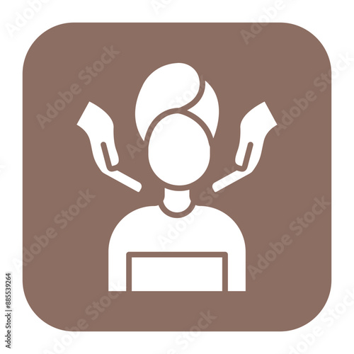 Facial Treatment vector icon. Can be used for Skincare iconset.