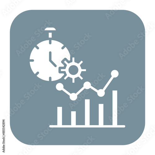 Productivity vector icon. Can be used for Home Based Business iconset.