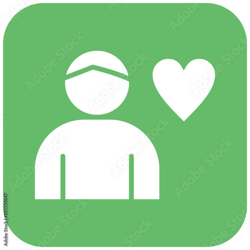Self Respect vector icon. Can be used for Personality Traits iconset.