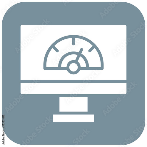 Network Speed vector icon. Can be used for Networking iconset.