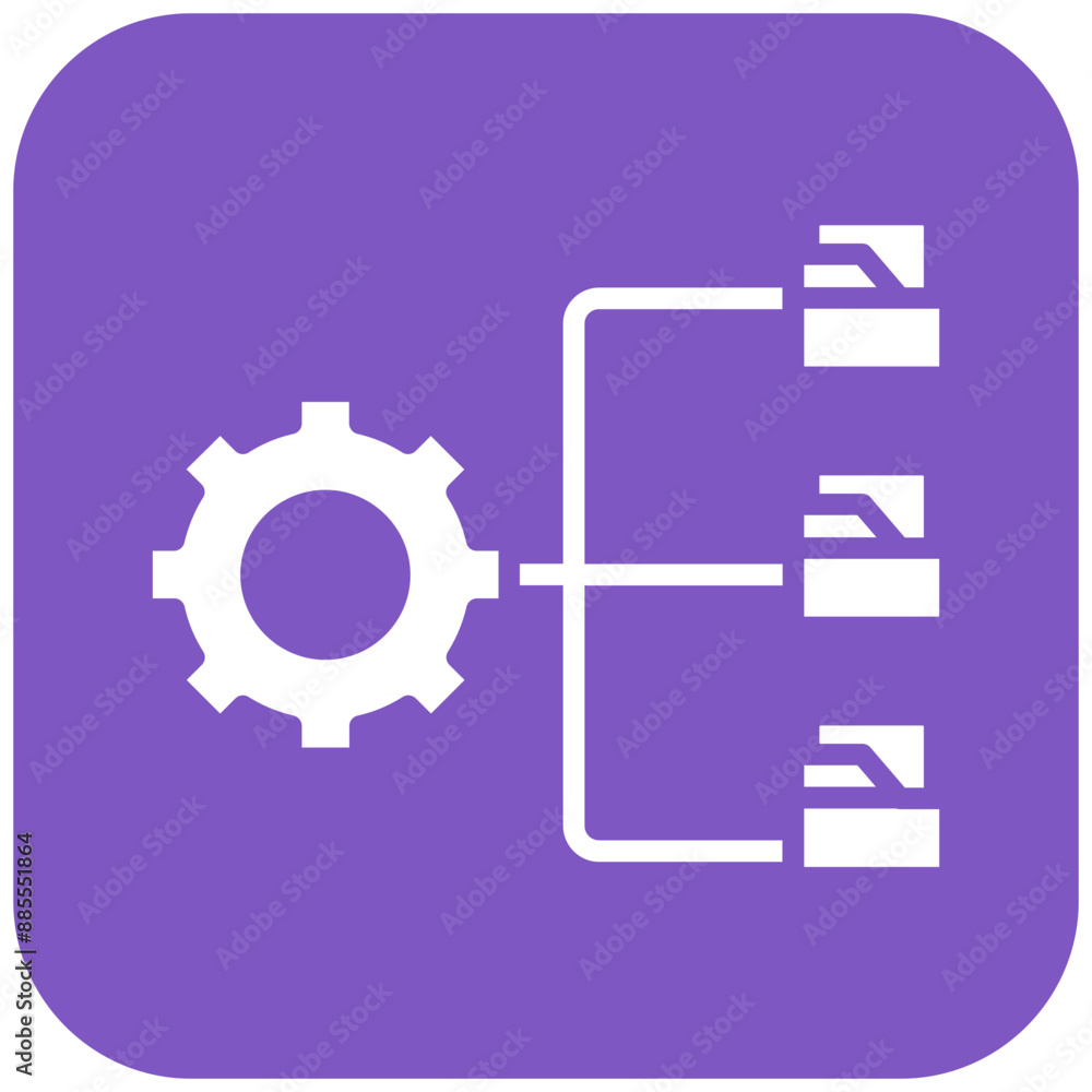 Data Management vector icon. Can be used for Business Analytics iconset. Data Management vector icon. Can be used for Business Analytics iconset.