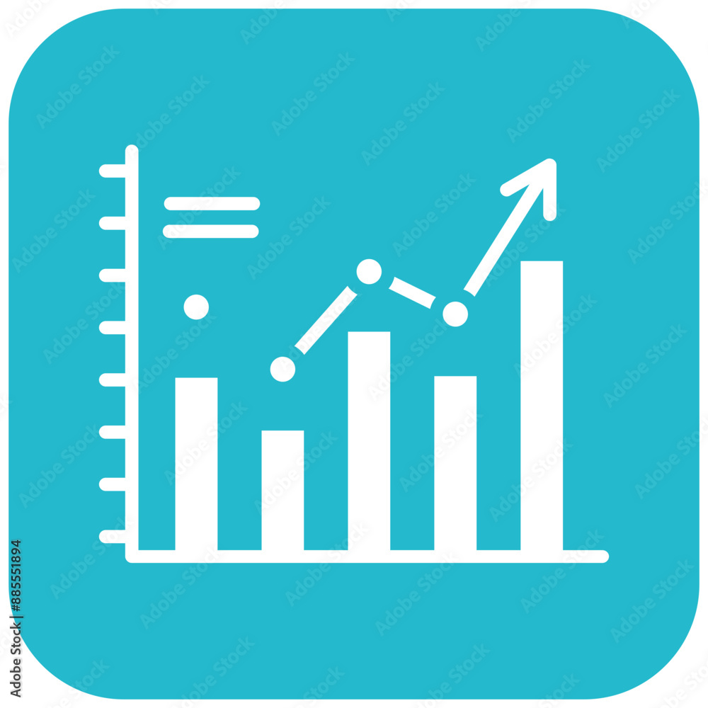 Growth vector icon. Can be used for Business Analytics iconset. Growth vector icon. Can be used for Business Analytics iconset.