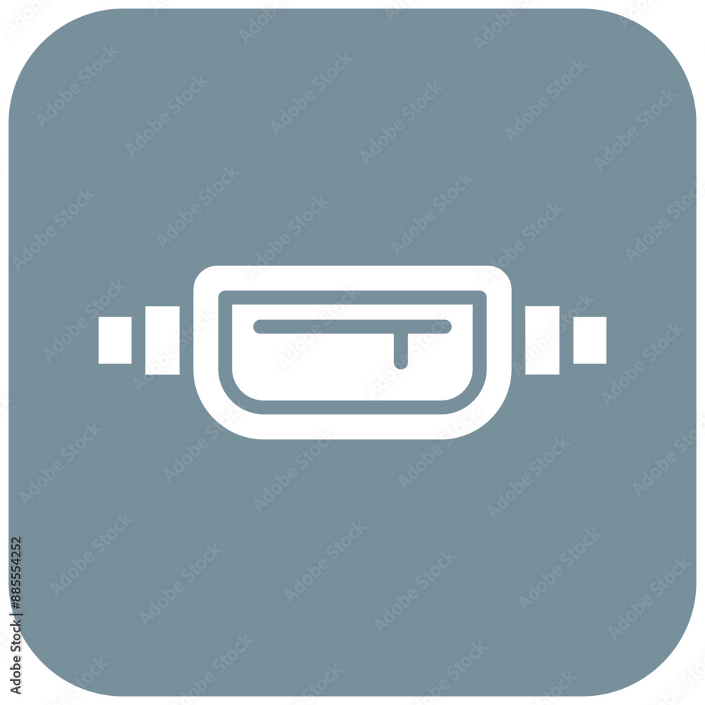 Money Belt vector icon. Can be used for Hajj Pilgrimage iconset. Money Belt vector icon. Can be used for Hajj Pilgrimage iconset.