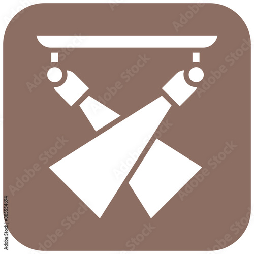 Milan Fashion vector icon. Can be used for Italy iconset.