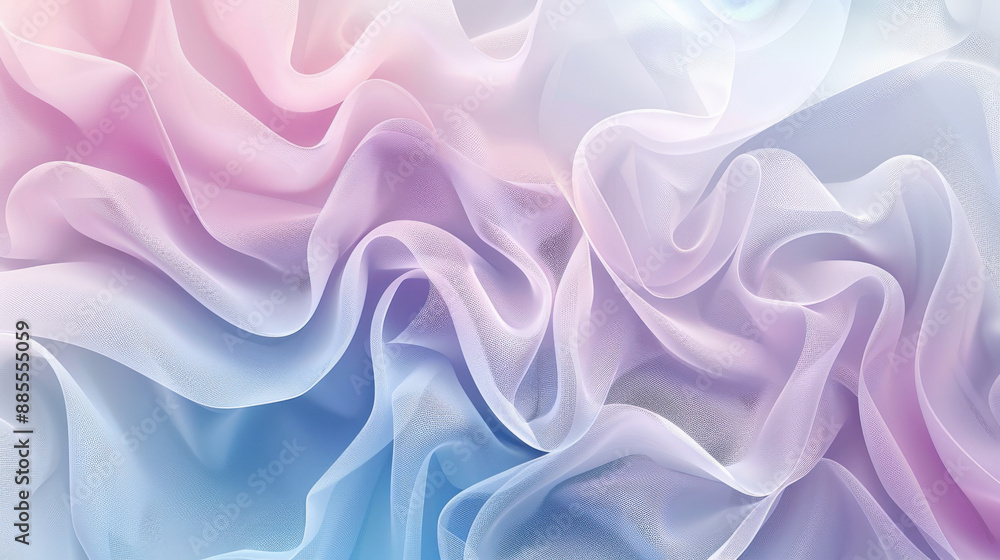 Fototapeta premium Abstract Colorful Fabric Texture with Polka Dots