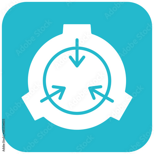 Containment Protocol vector icon. Can be used for Infectious Diseases iconset.