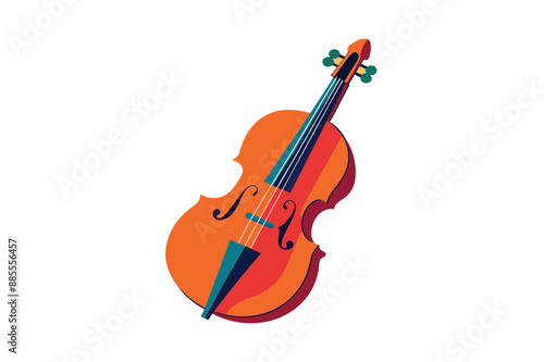 Musical acoustic instrument. Learning to play cello. Music stand and chair. Orchestra performance. Jazz band. Musician concert. Violoncello and bow. Cellist education