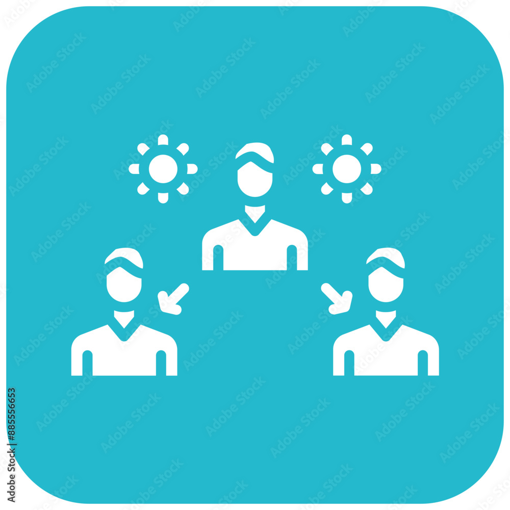 Infection Spread vector icon. Can be used for Infectious Diseases iconset. Infection Spread vector icon. Can be used for Infectious Diseases iconset.