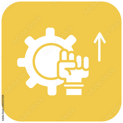 Endurance vector icon. Can be used for Chemotherapy iconset.