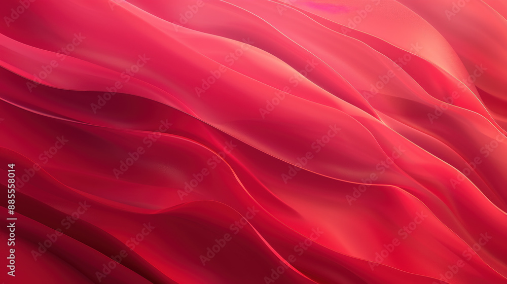 Red Fluid Abstract Art Red Fluid Abstract Art