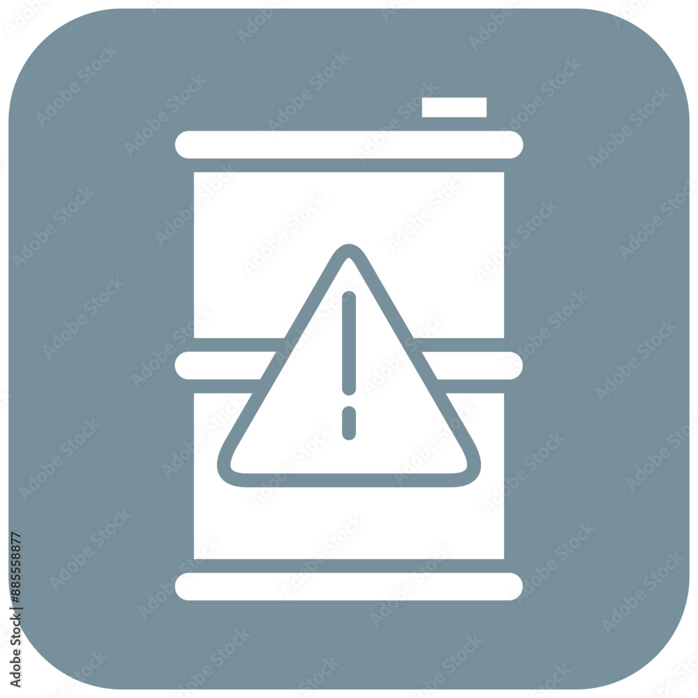 Toxic Waste vector icon. Can be used for Ocean iconset. Toxic Waste vector icon. Can be used for Ocean iconset.