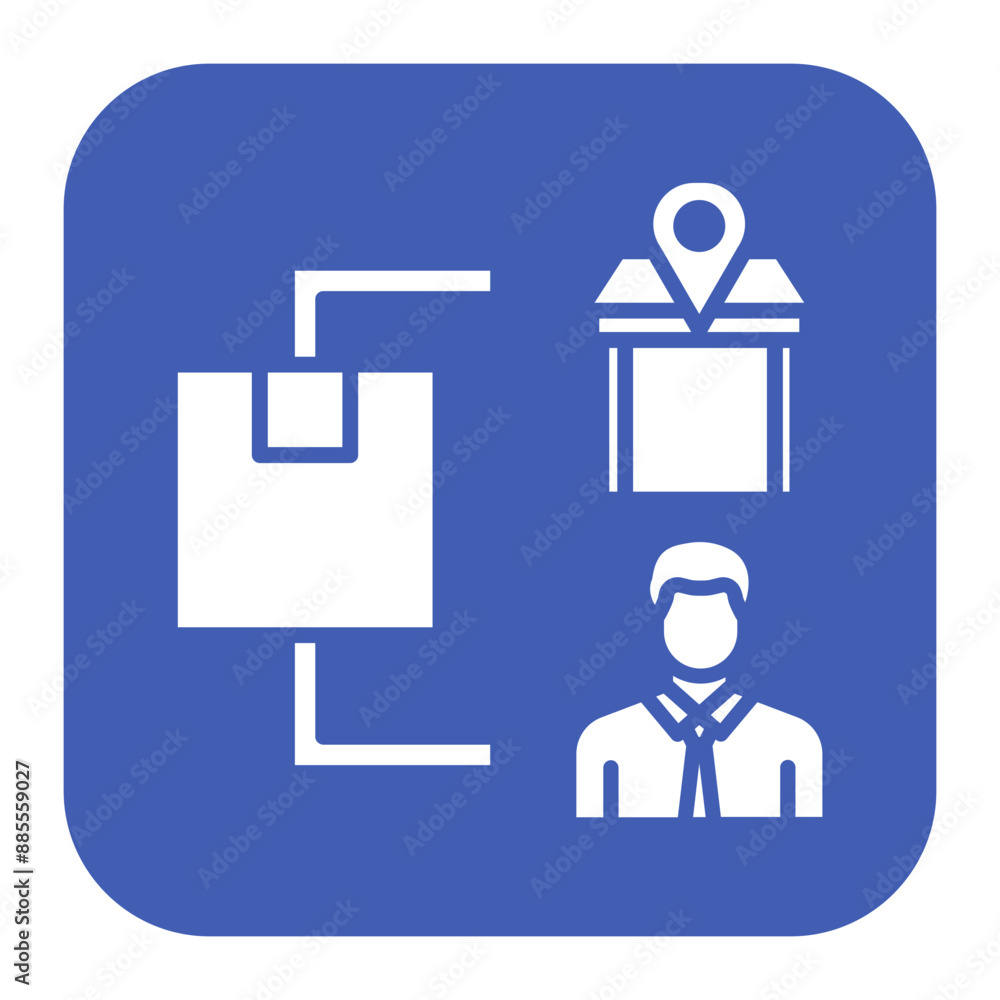 Distribution vector icon. Can be used for Warehouse iconset. Distribution vector icon. Can be used for Warehouse iconset.