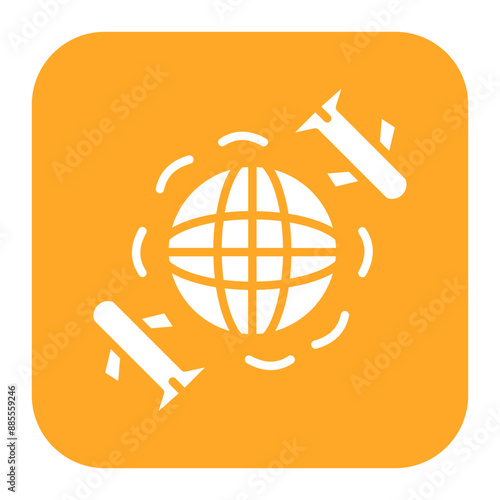 Worldwide Shipping vector icon. Can be used for Warehouse iconset.