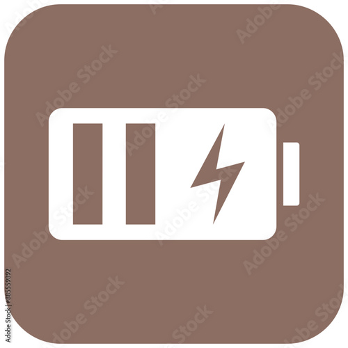 Charge Battery vector icon. Can be used for Battery and Power iconset.