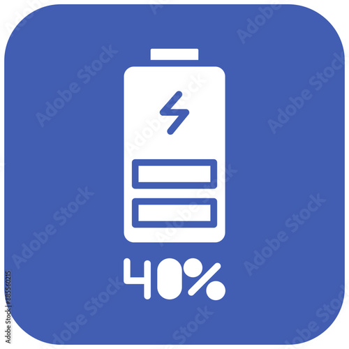 Android Battery vector icon. Can be used for Battery and Power iconset.