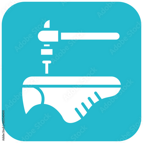 Shoemaker vector icon. Can be used for Shoemaker iconset.
