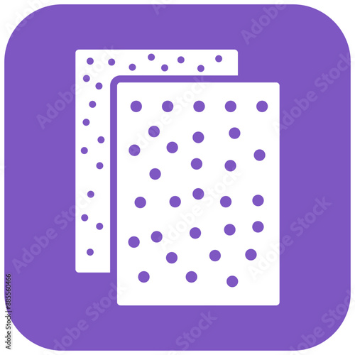 Sand Paper vector icon. Can be used for Shoemaker iconset.