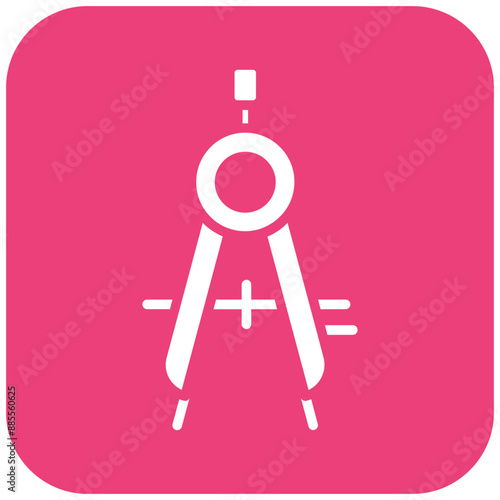 Compass vector icon. Can be used for Shoemaker iconset.