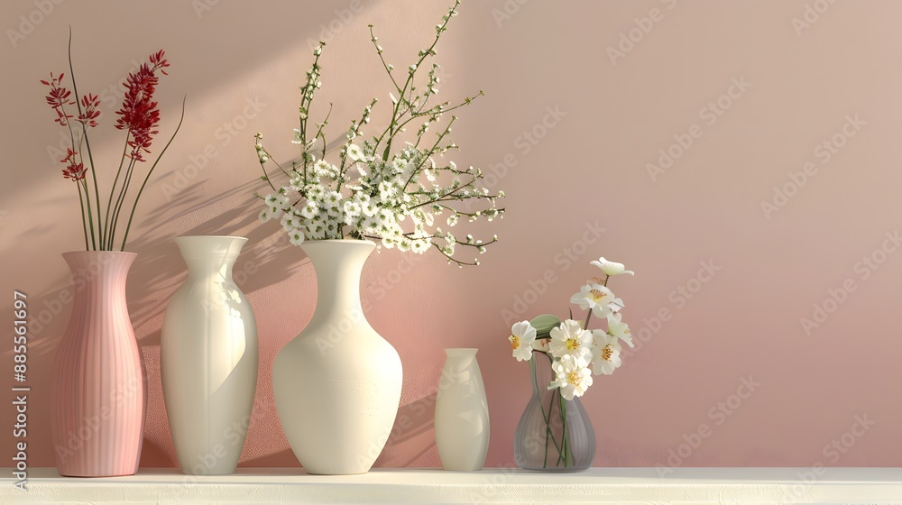 Decorative Vases A collection of elegant handcrafted vases Decorative Vases A collection of elegant handcrafted vases