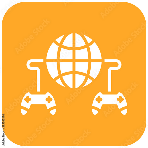 Multiplayer Games vector icon. Can be used for Bowling iconset.