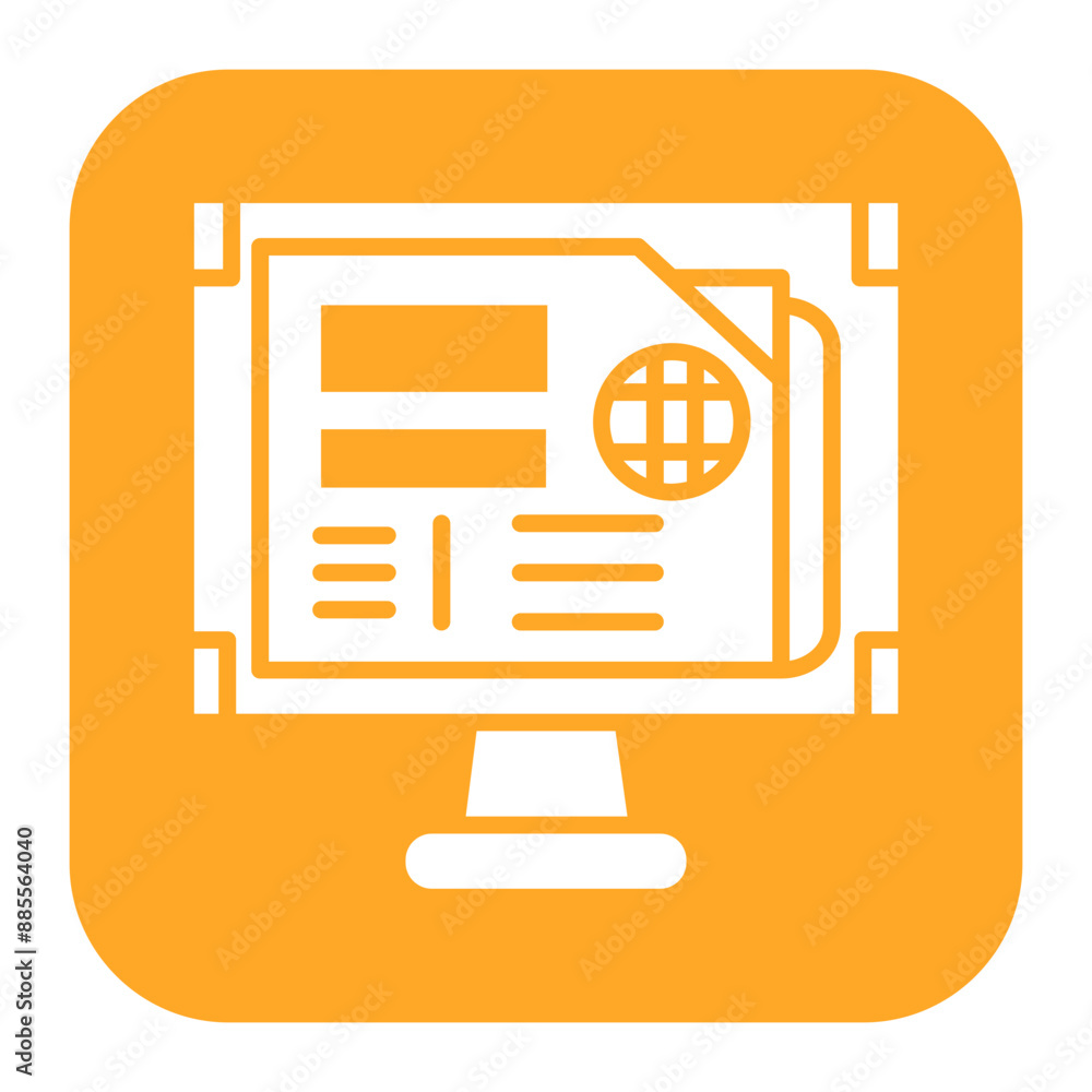Newspaper vector icon. Can be used for Trading iconset. Newspaper vector icon. Can be used for Trading iconset.