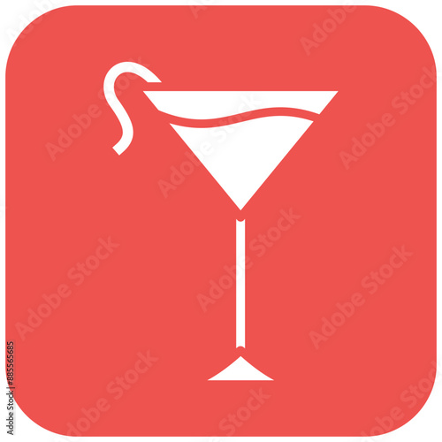Cosmopolitan vector icon. Can be used for Beverages iconset.