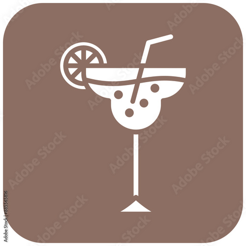 Margarita vector icon. Can be used for Beverages iconset.
