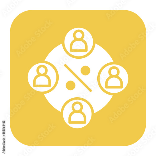 Group Discount vector icon. Can be used for Vacation Planning iconset.