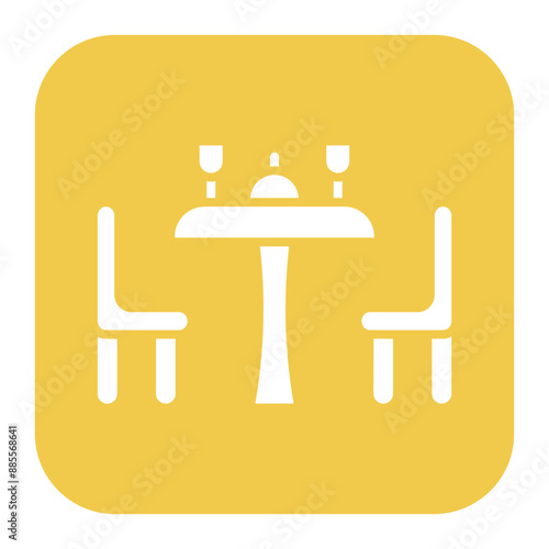 Dining vector icon. Can be used for Vacation Planning iconset.