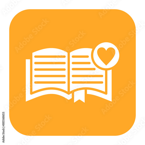 Plot vector icon. Can be used for Literature iconset.