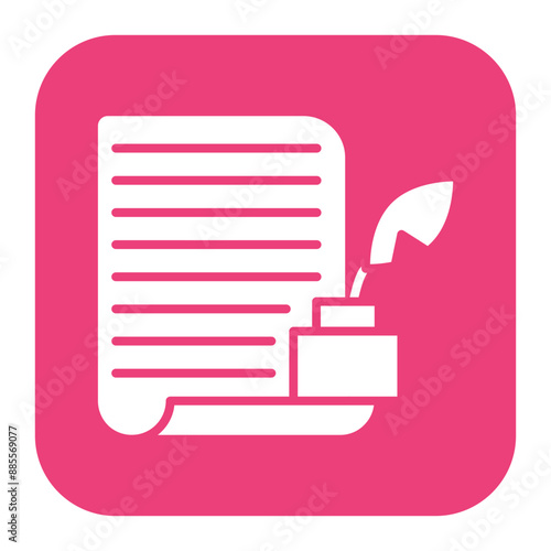 Literature vector icon. Can be used for Literature iconset.