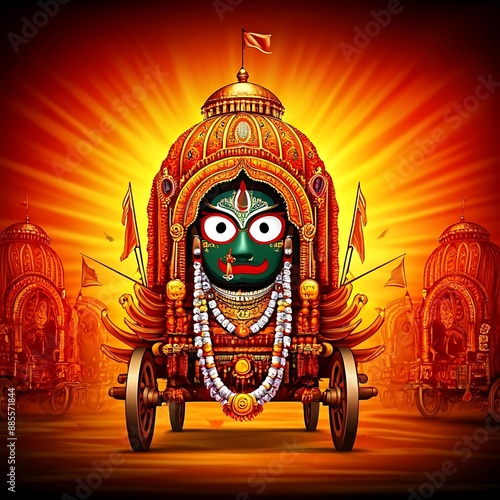 Lord Jagannath Ji Rathyatra poster photo