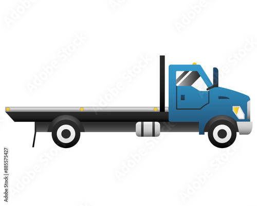 Flatbed truck
