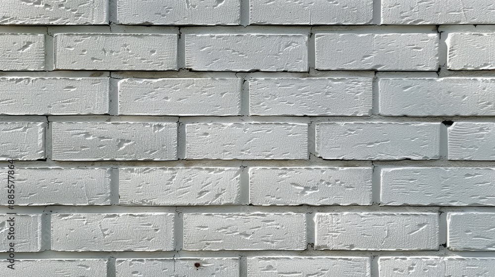 Obraz premium White brick wall background