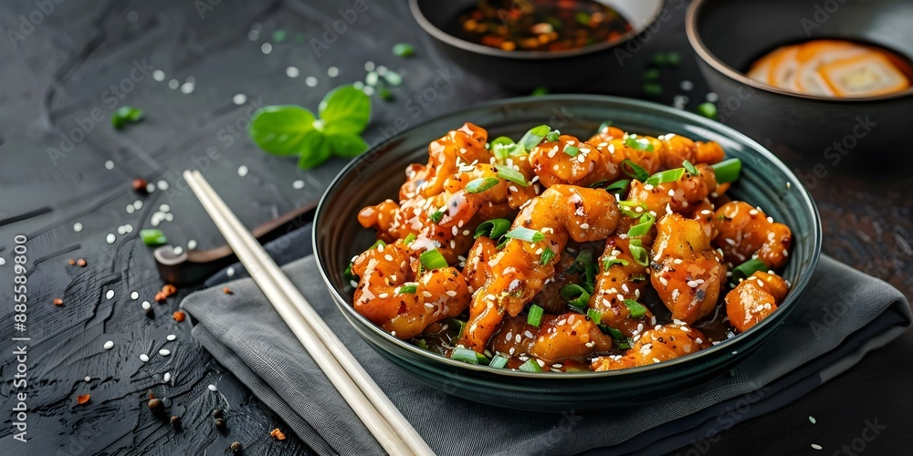 Capturing the Unique Culinary Specialty Studio Shot of Chinese Chicken Feet in Fragrant Sauce. Concept Food Photography, Chinese Cuisine, Studio Lighting, Culinary Art, Unique Presentation Capturing the Unique Culinary Specialty Studio Shot of Chinese Chicken Feet in Fragrant Sauce. Concept Food Photography, Chinese Cuisine, Studio Lighting, Culinary Art, Unique Presentation