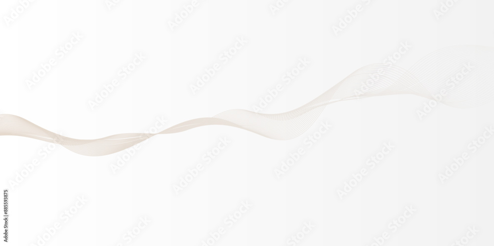 Abstract colorful smooth waves on a white background. illustration for modern business design. Futuristic wallpaper. Cool element for presentation. Vector illustration Abstract colorful smooth waves on a white background. illustration for modern business design. Futuristic wallpaper. Cool element for presentation. Vector illustration