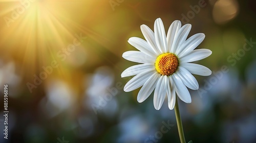 A wonderful flower on background, a sight of pure delight. Vibrant and bright, it's an adorable natural sight.