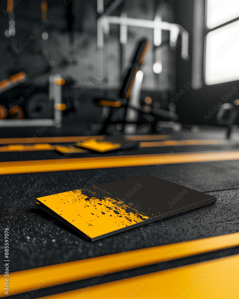 Sport and Fitness Business Card Mockup with Rugged Design on Gym Surface – Dynamic Branding for Athletic and Active Lifestyle Professionals Sport and Fitness Business Card Mockup with Rugged Design on Gym Surface – Dynamic Branding for Athletic and Active Lifestyle Professionals