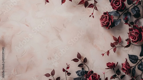 Flower on background, a depiction of amazing color. Blossoming and bright, it's a gorgeous natural decoration.