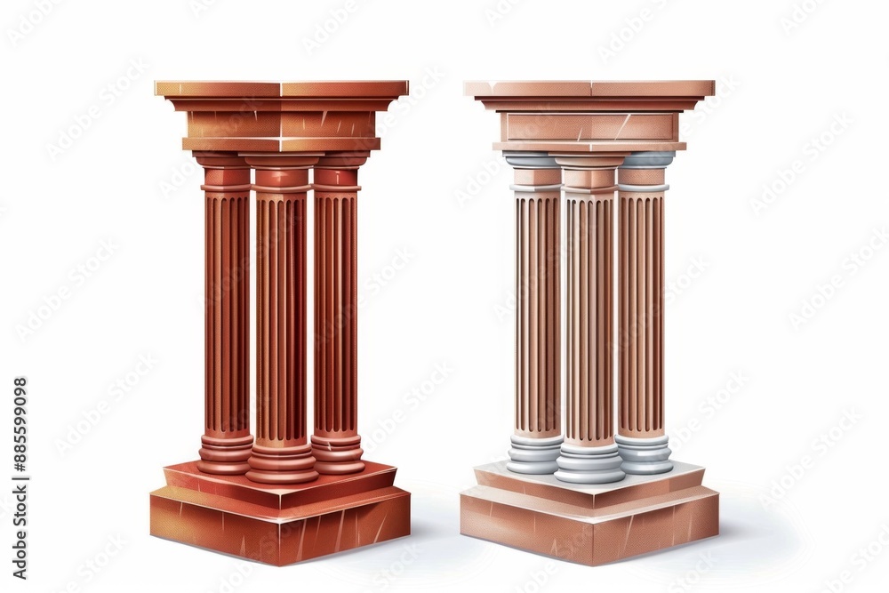 Speech stand icon, podium and microphone in conference room, speaker tribune, lecture stand Speech stand icon, podium and microphone in conference room, speaker tribune, lecture stand