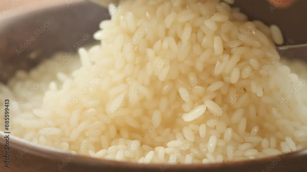 Hand Serving Cooked Rice Generative AI Hand Serving Cooked Rice Generative AI
