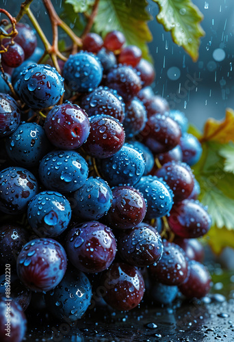 Wallpaper Mural blueberries on a branch Torontodigital.ca